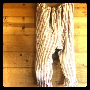 Magnolia Pearl Sid pants as-is need drawstring fix